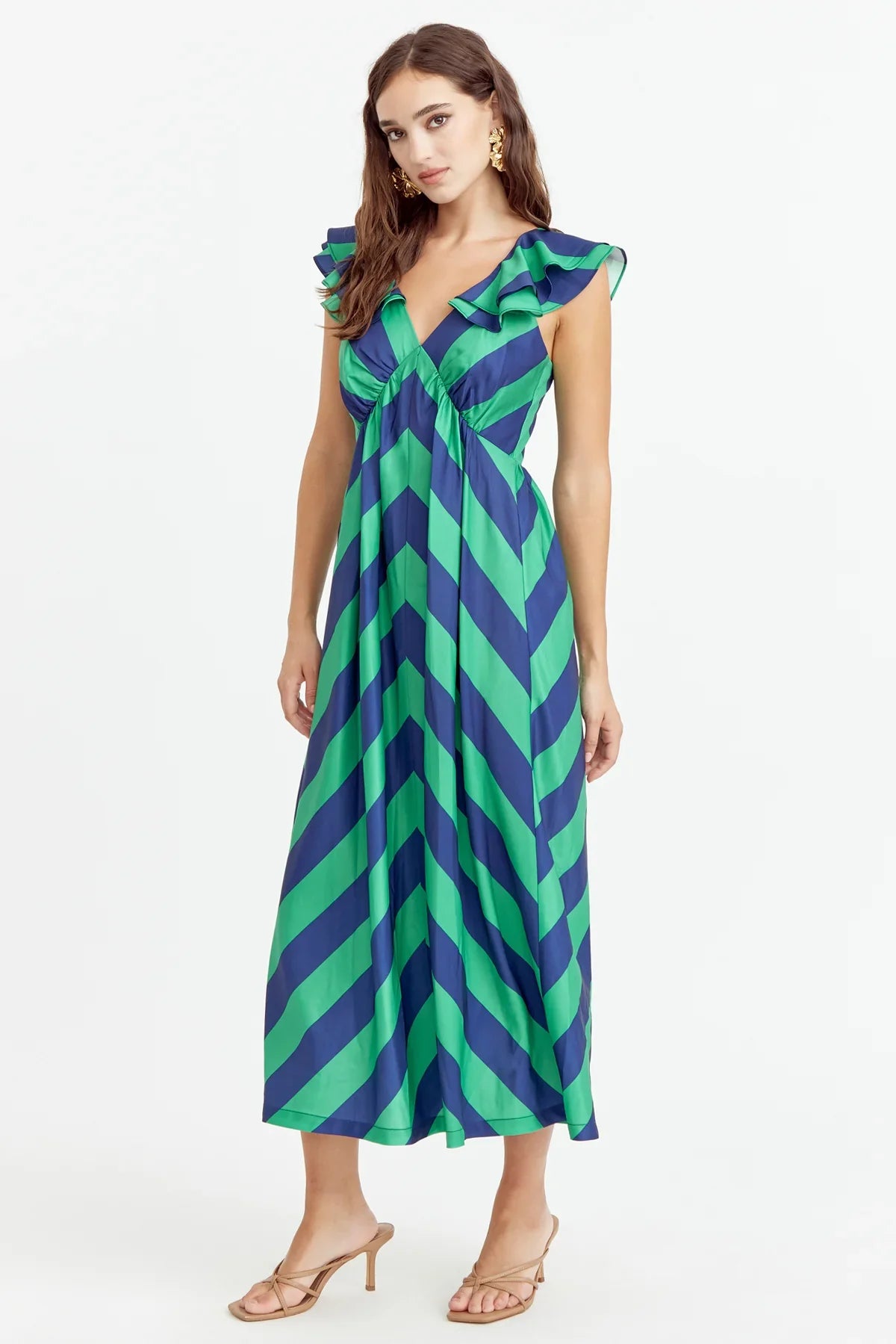 Melani Crepe Midi Dress