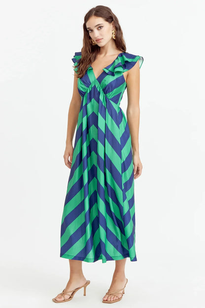Melani Crepe Midi Dress