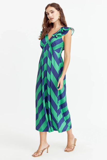 Melani Crepe Midi Dress