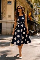 Pippa Polka Dot Midi Dress