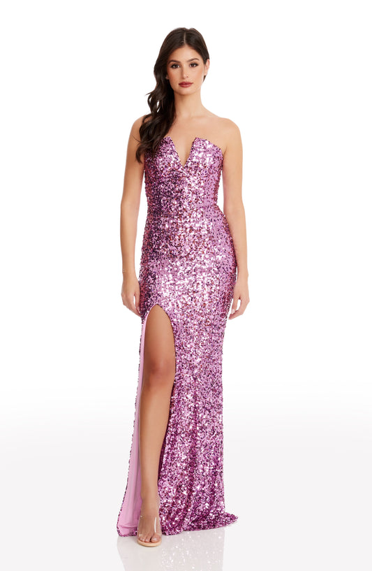 LILAC Fernanda Lilac Gown