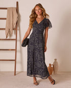 Sundara V-Neck Maxi Dress