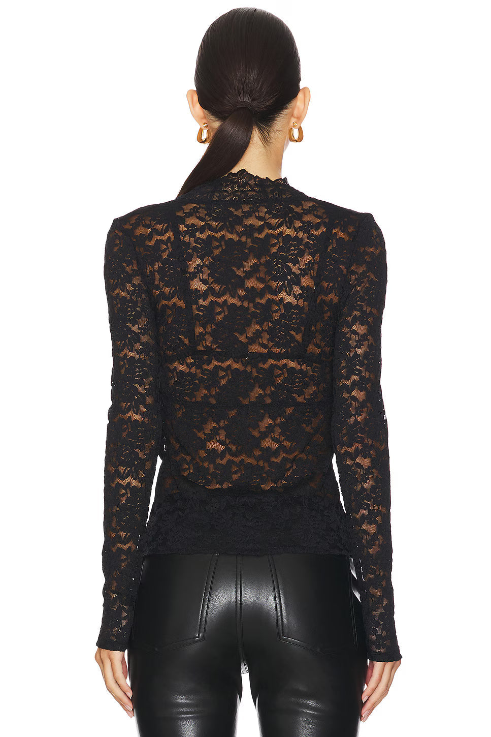 Lace Long Sleeve Top