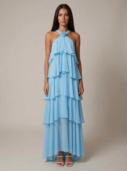 FLOWER MAXI DRESS