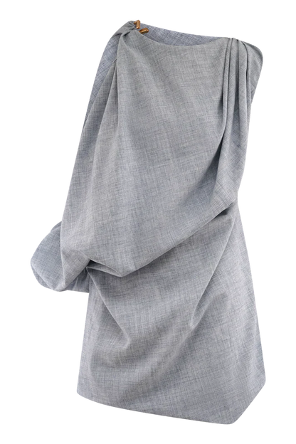 GABRIELLA Drape Mini Dress