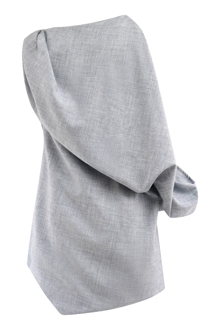 GABRIELLA Drape Mini Dress