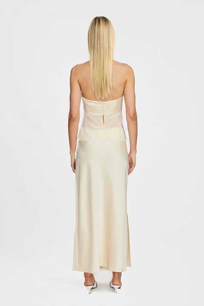 Radiance Sheer Draped Dress