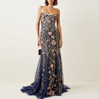 Embellished Tulle Gown