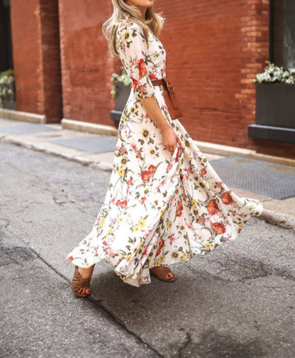 Beige Valentina Silk Charmeuse Slip Dress