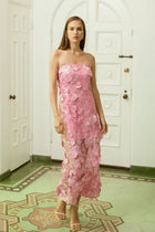 Margot Floral Embroidered Maxi Dress