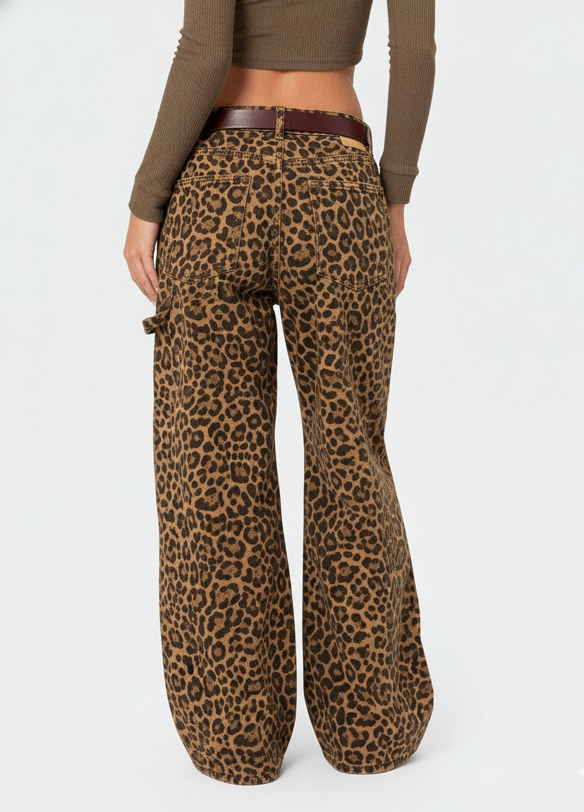 Leopard Jeans