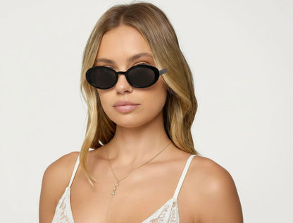 Retro Oval Sunglasses