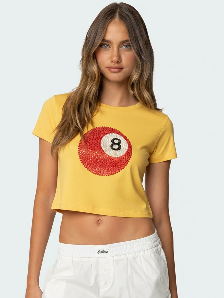 8ball crop top