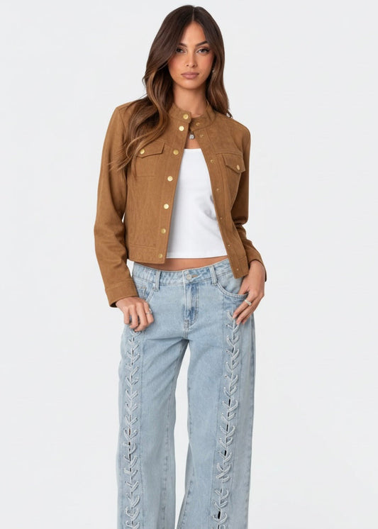 Suede jacket
