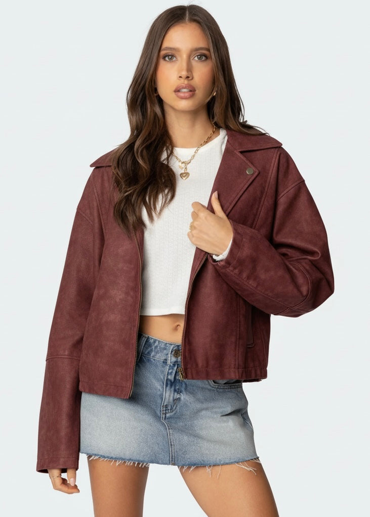 Suede jacket