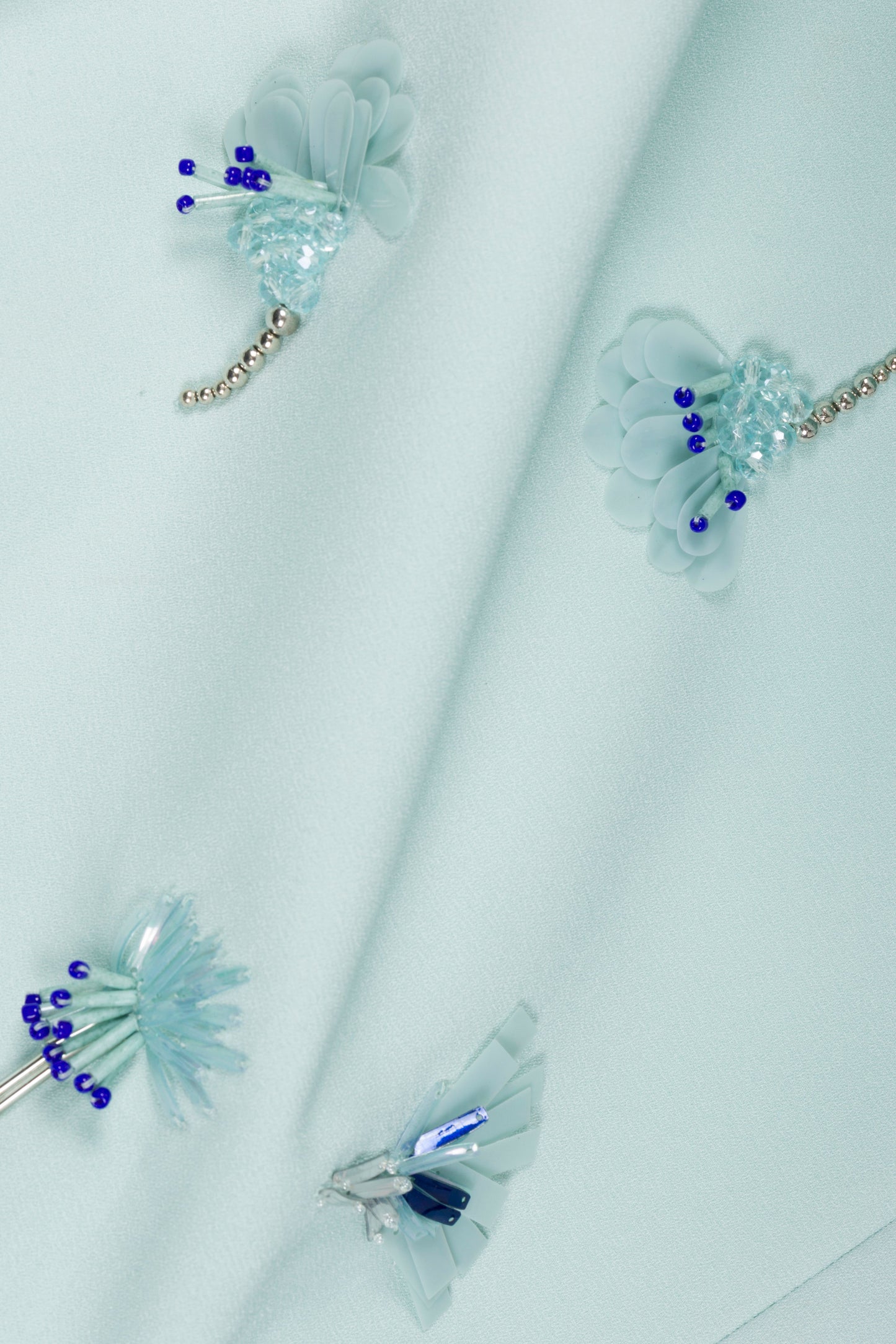 Sky Briella Embellished Crepe Gown
