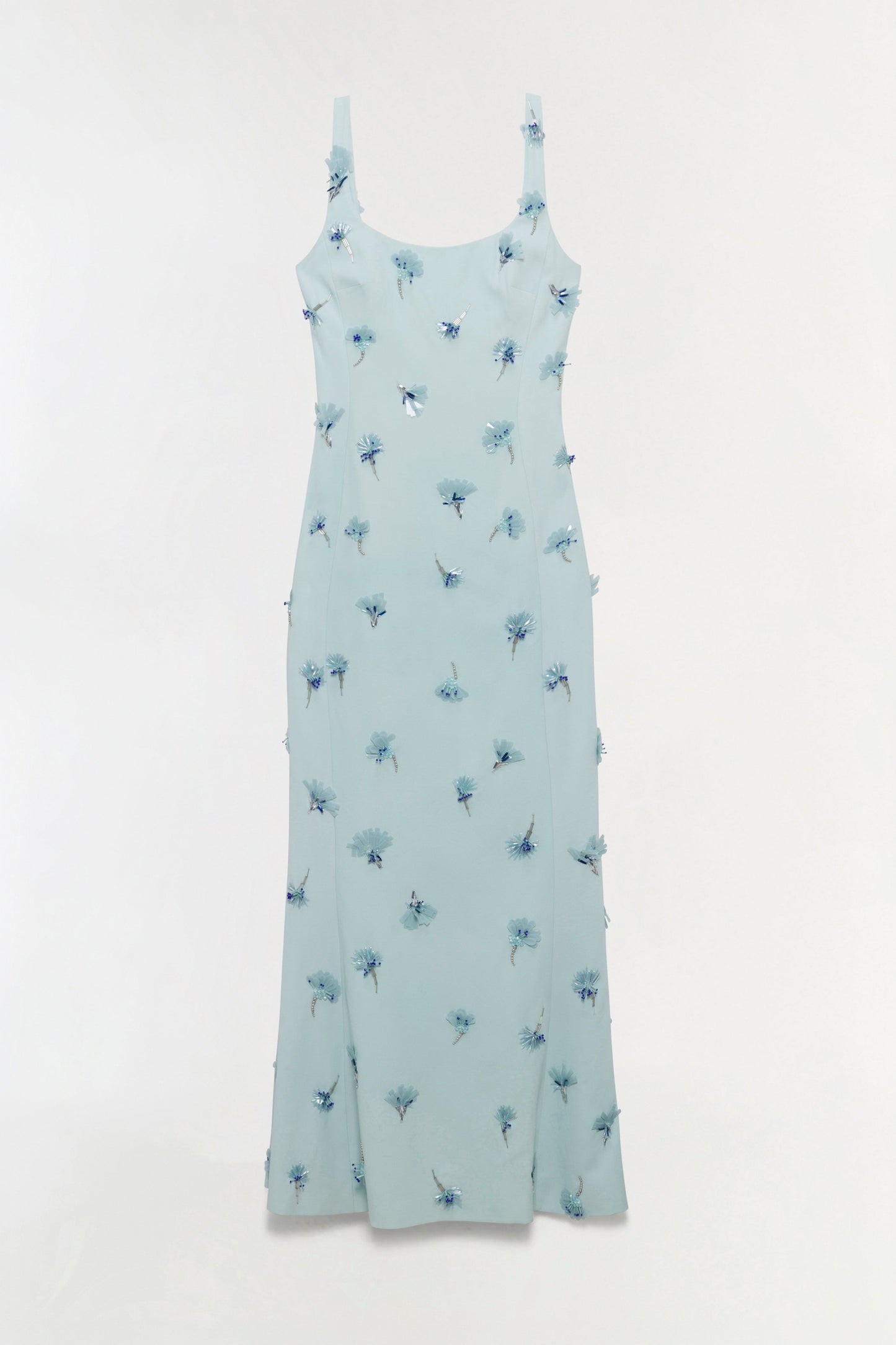 Sky Briella Embellished Crepe Gown