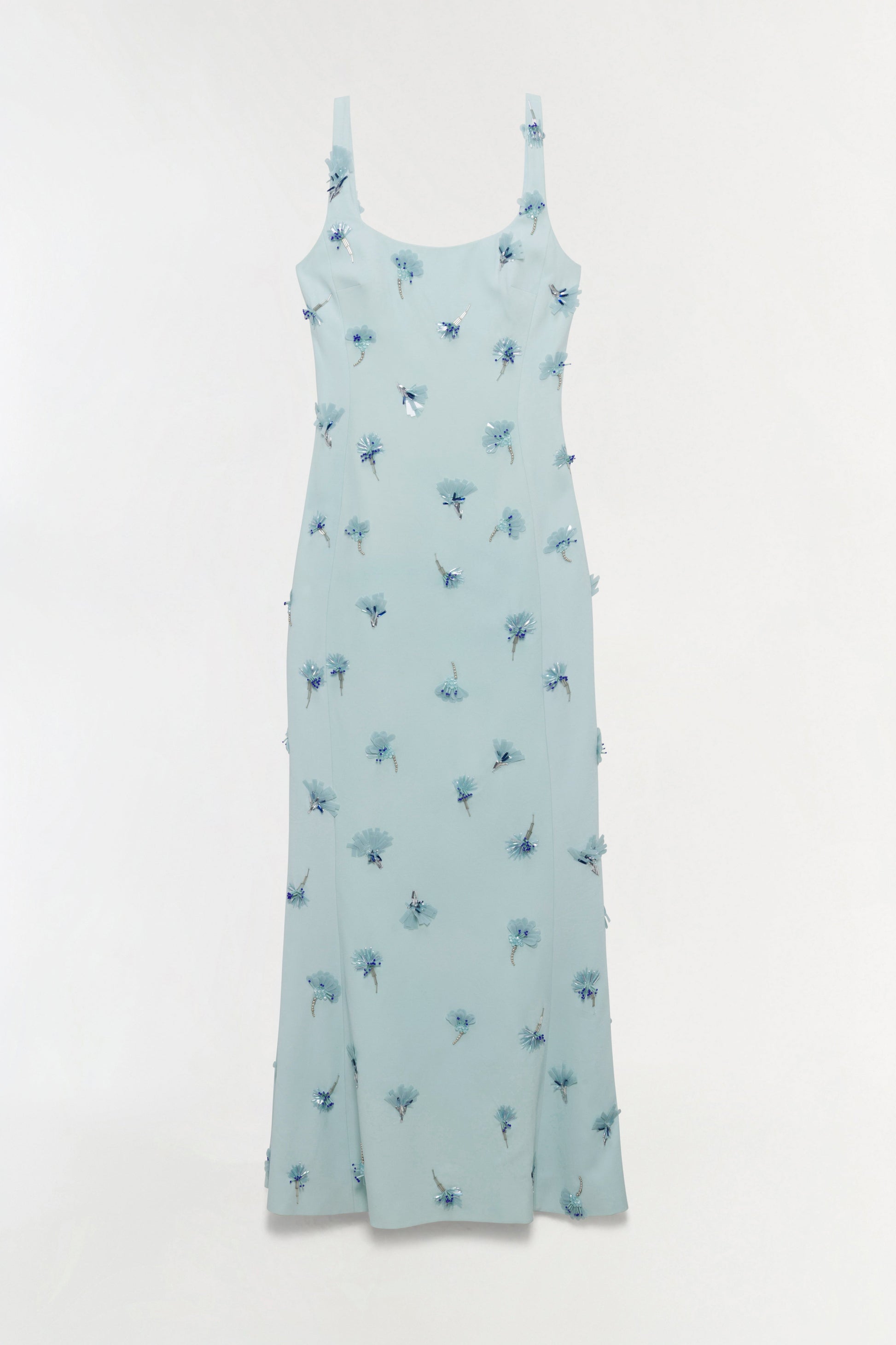 Sky Briella Embellished Crepe Gown