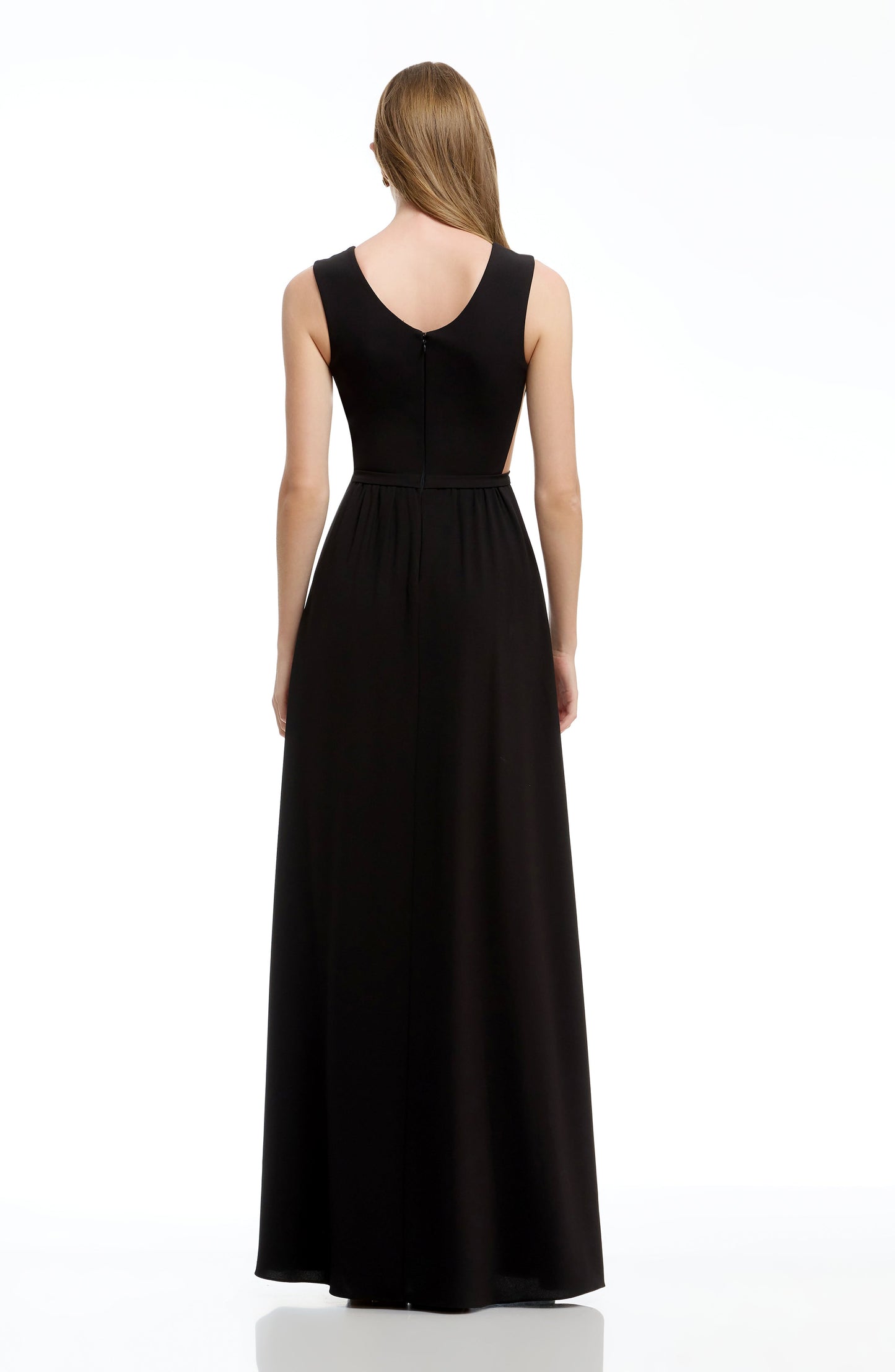 BLACK Katrina Silk Gown