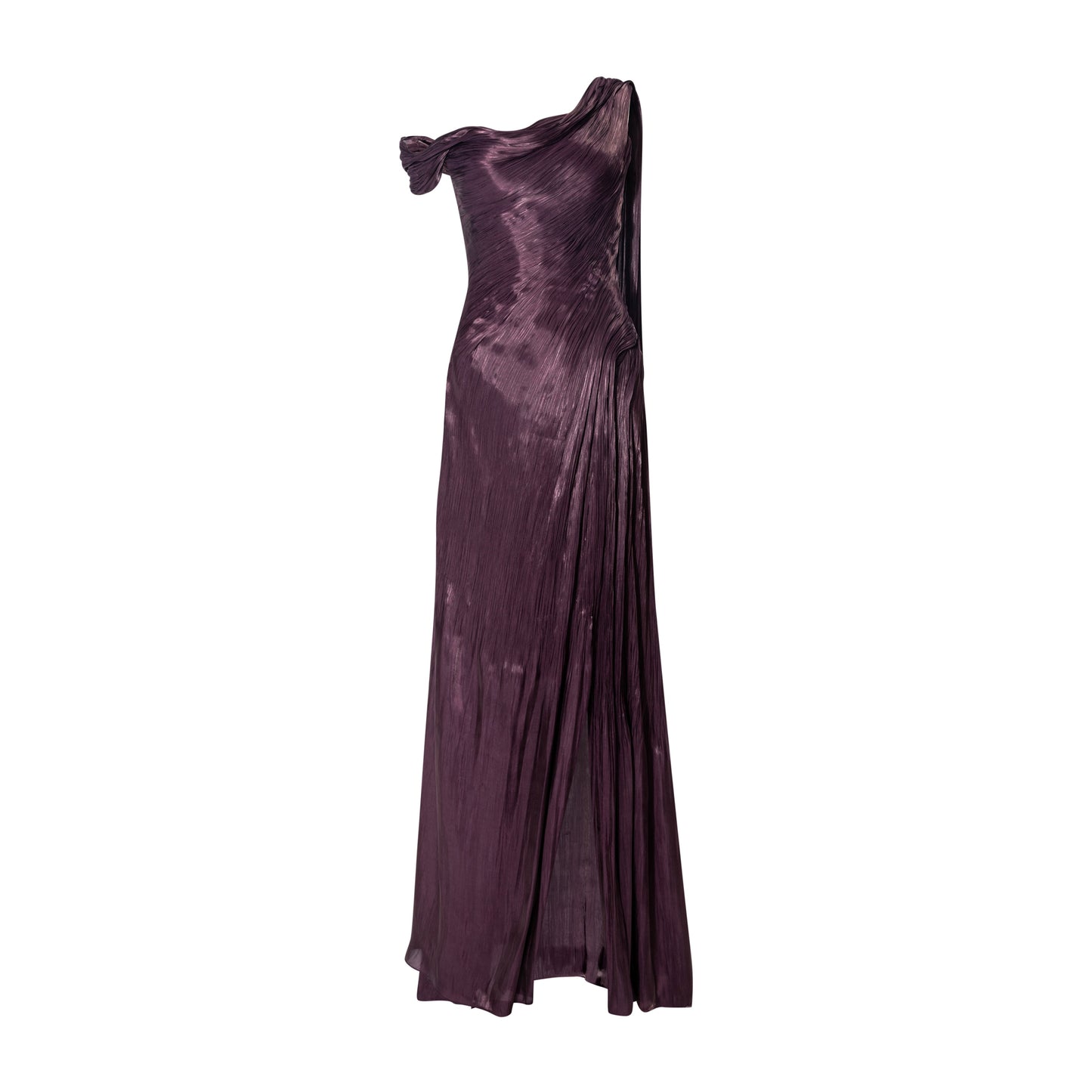 Custom Color Vivienne One-Shoulder Ruched Dress