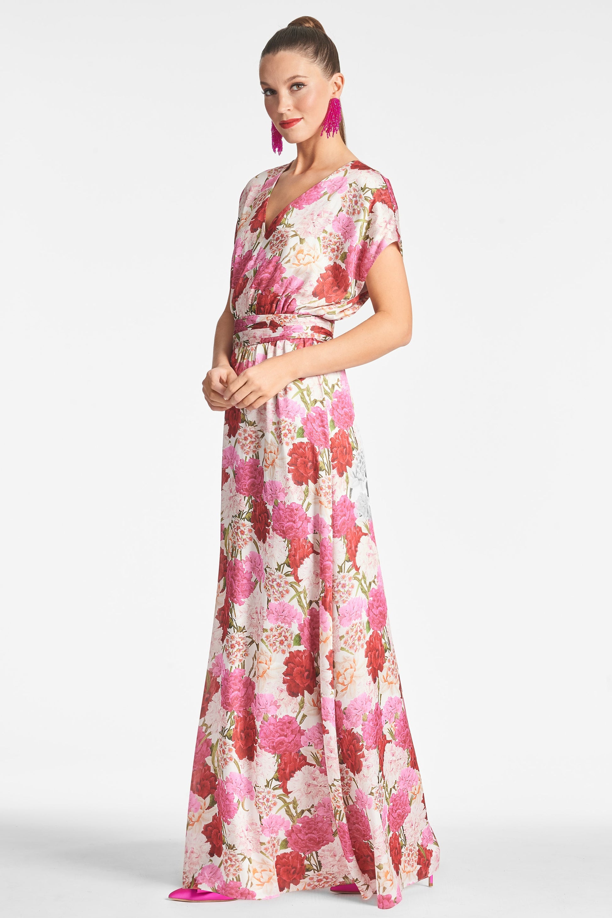FINAL SALE Leah Campo Di Fiore Gown
