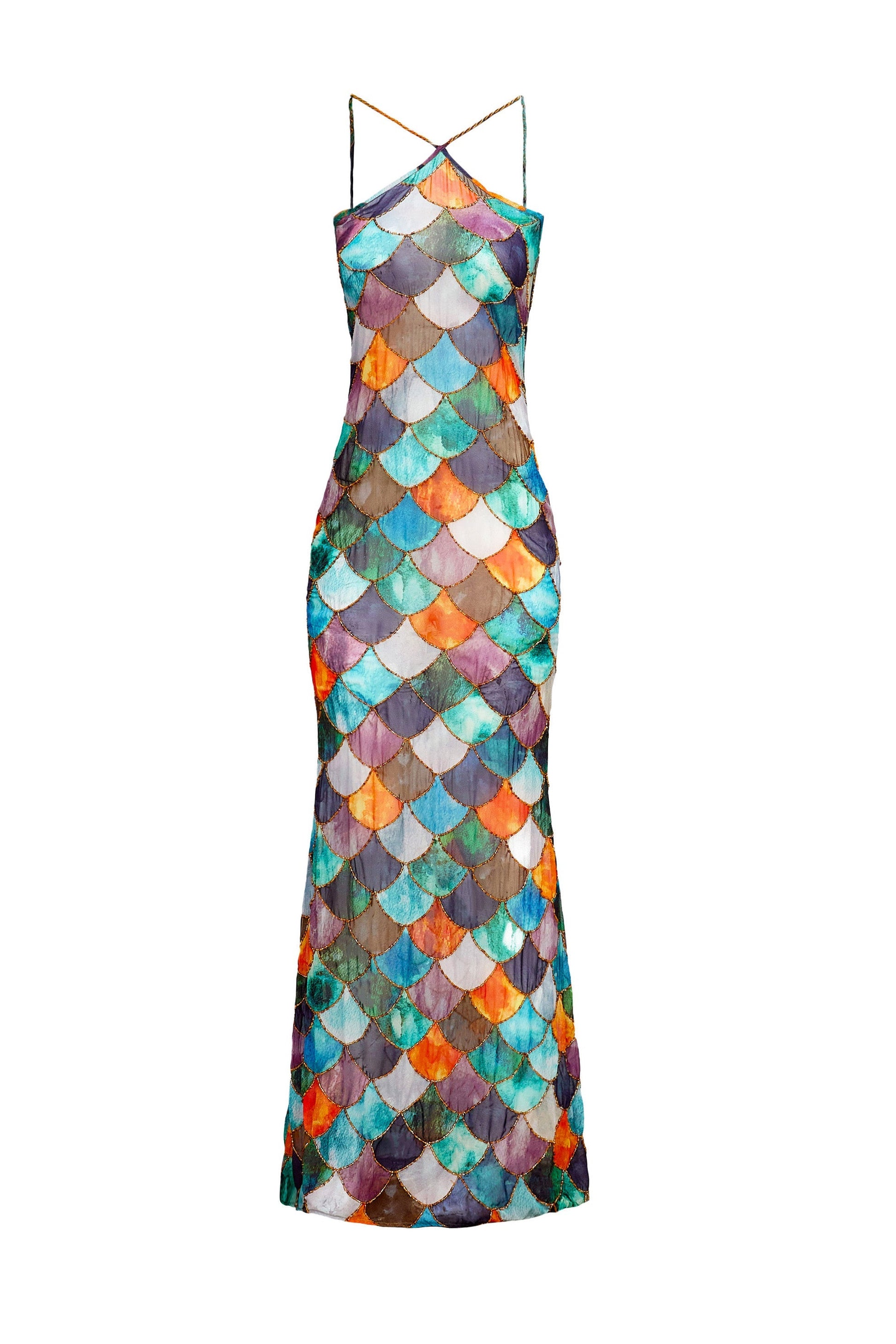 Margot Silk Chiffon Gown