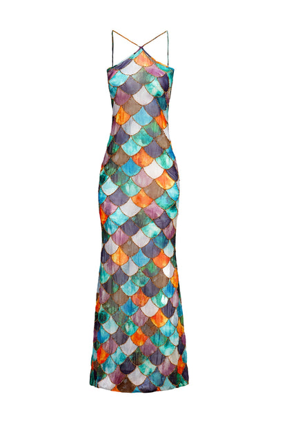 Margot Silk Chiffon Gown