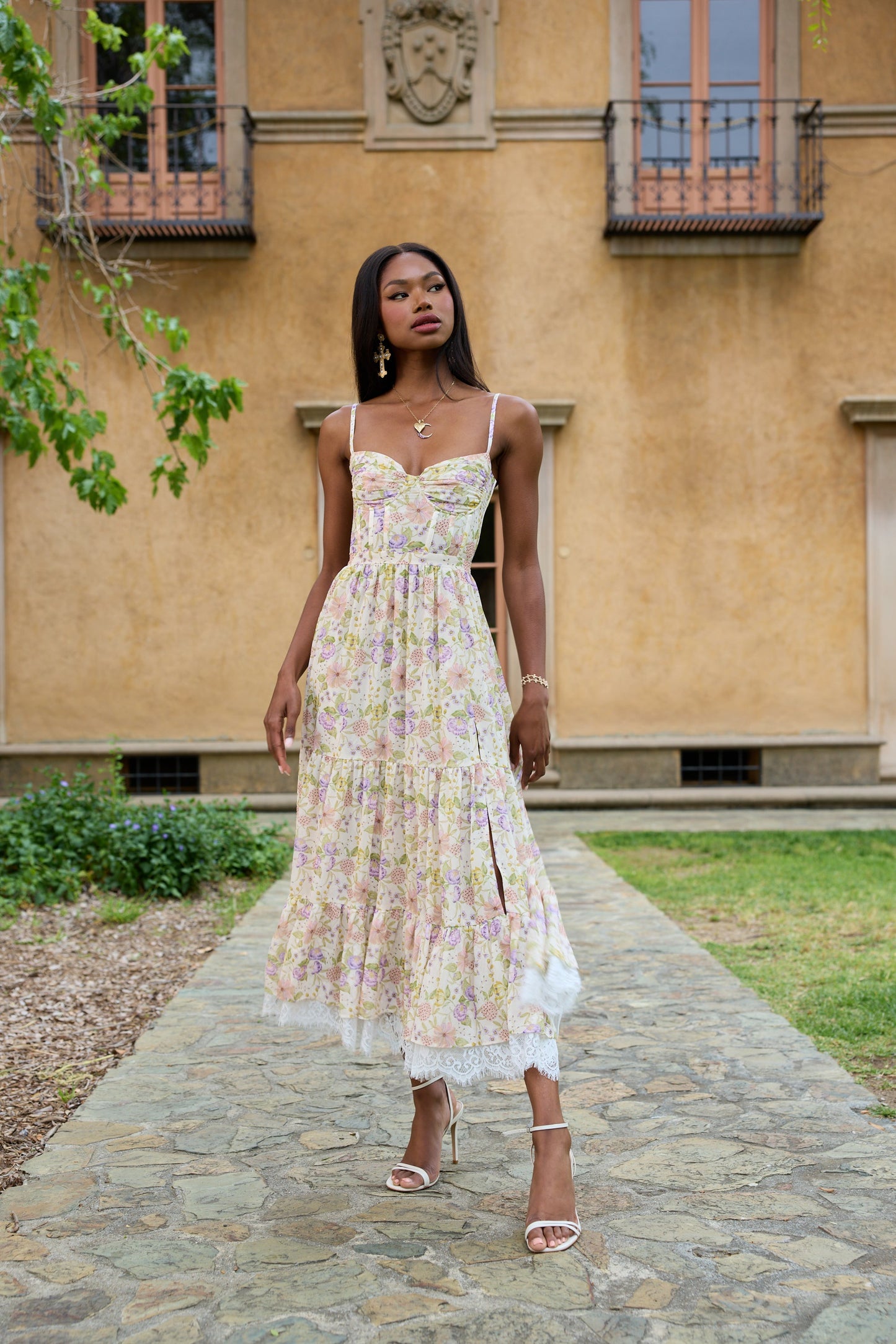Cordoba Print Lara Cordoba Print Midi Dress