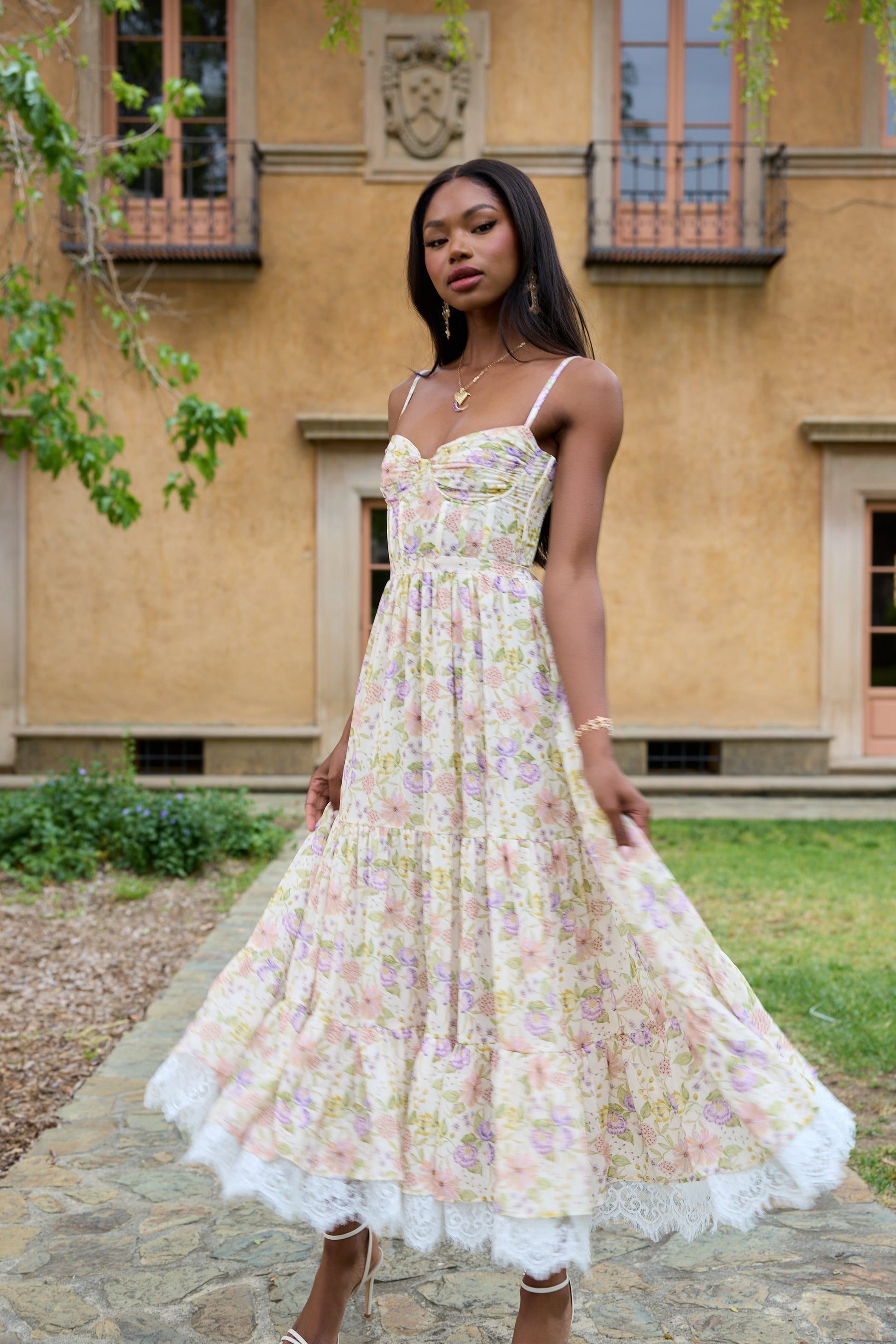 Cordoba Print Lara Cordoba Print Midi Dress