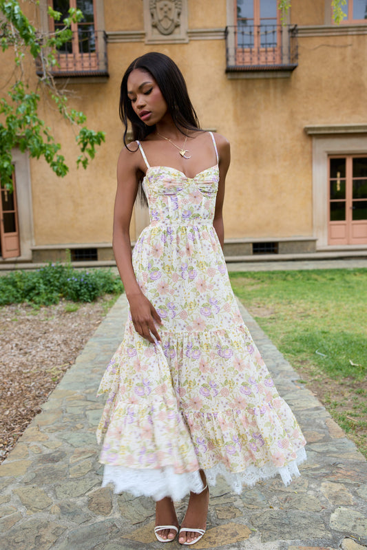 Cordoba Print Lara Cordoba Print Midi Dress