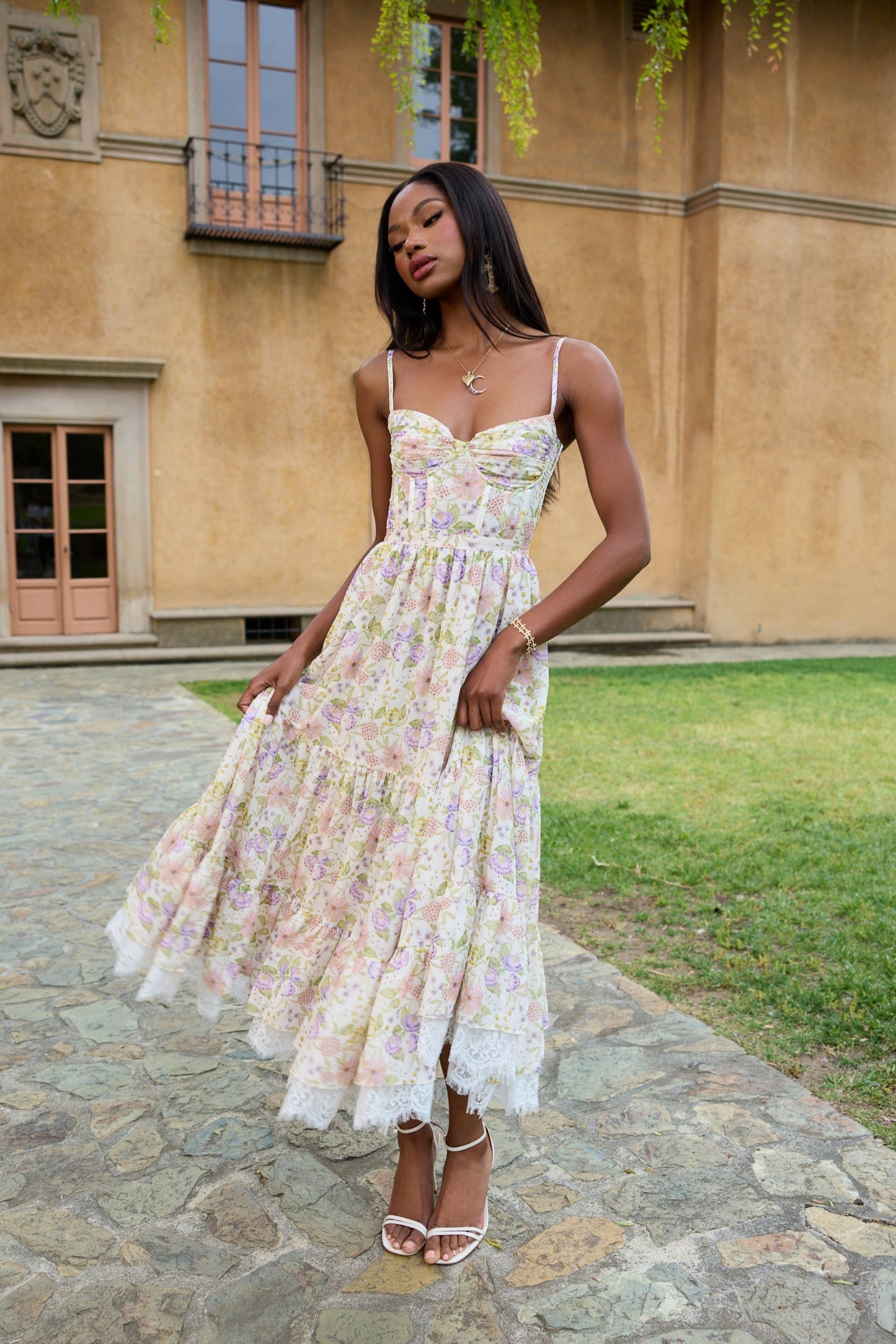 Cordoba Print Lara Cordoba Print Midi Dress