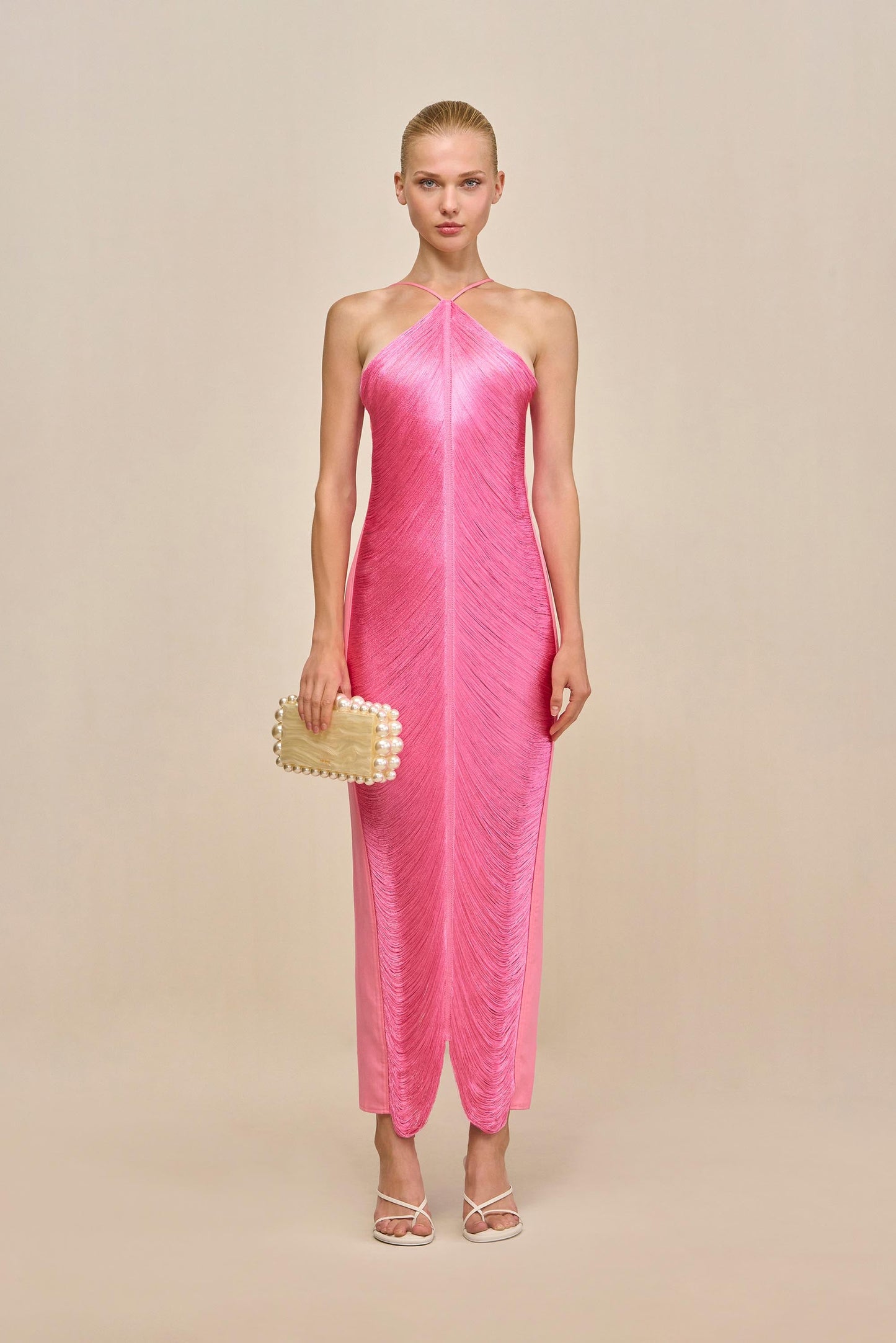 BLOSSOM Renata Silk Gown in Blossom