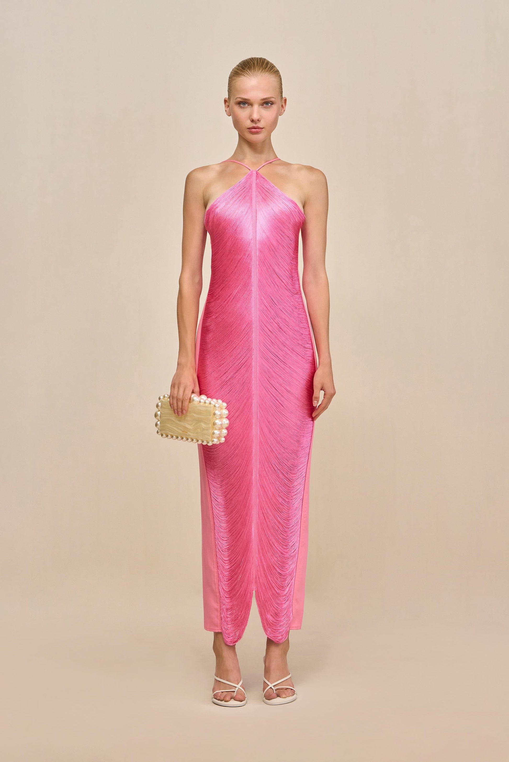 BLOSSOM Renata Silk Gown in Blossom