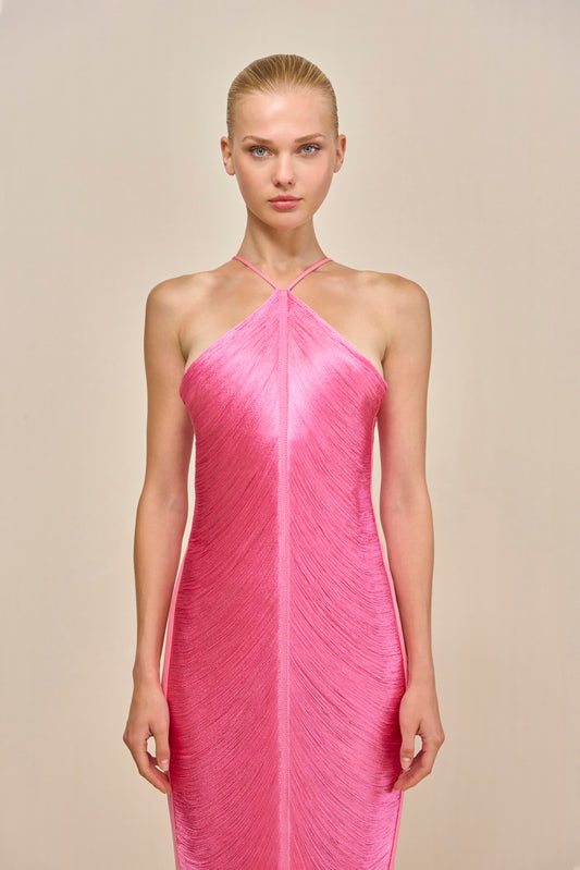 BLOSSOM Renata Silk Gown in Blossom