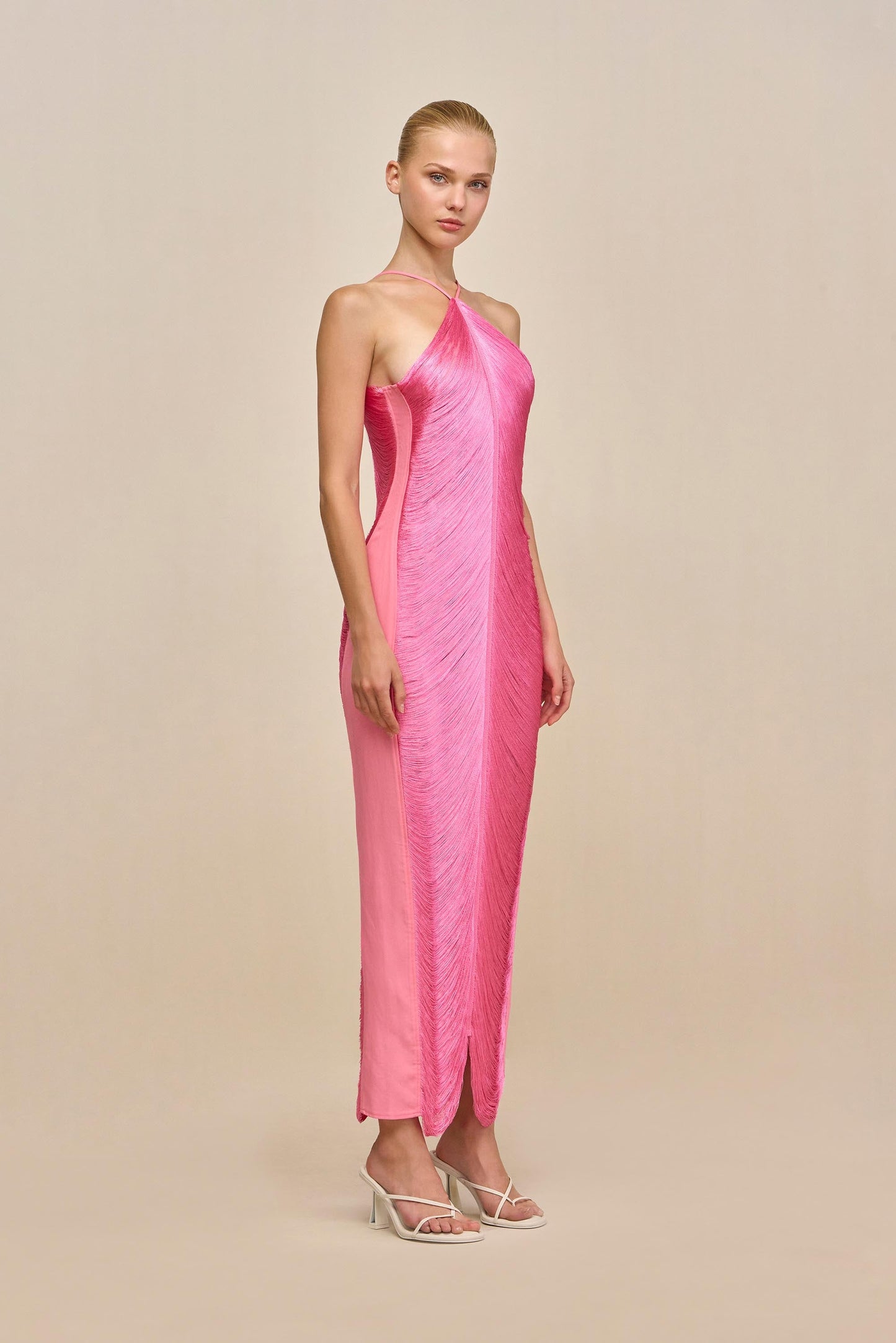 BLOSSOM Renata Silk Gown in Blossom