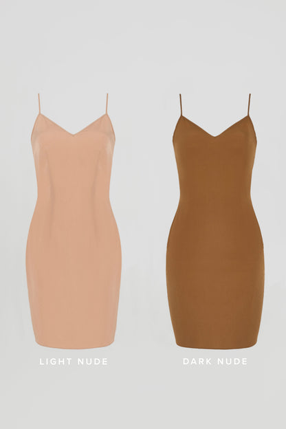 Juliette Silk Crepe Dress in Periwinkle