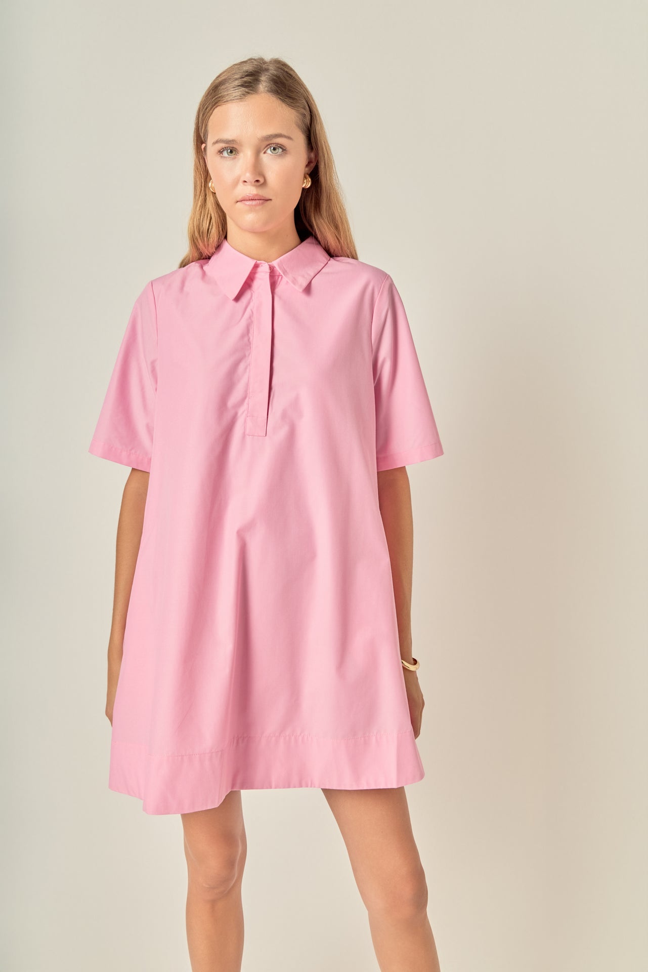 BLACK Margot A-Line Shirt Dress