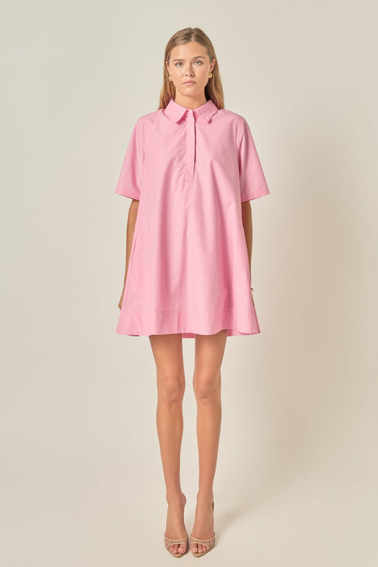 PINK Margot A-Line Shirt Dress