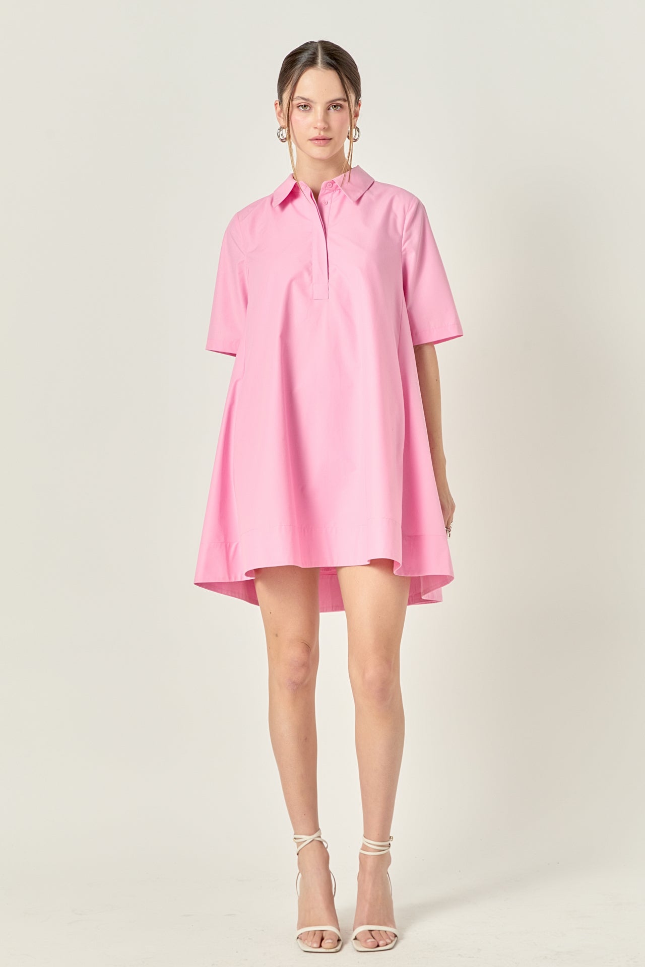 BUTTER YELLOW Margot A-Line Shirt Dress