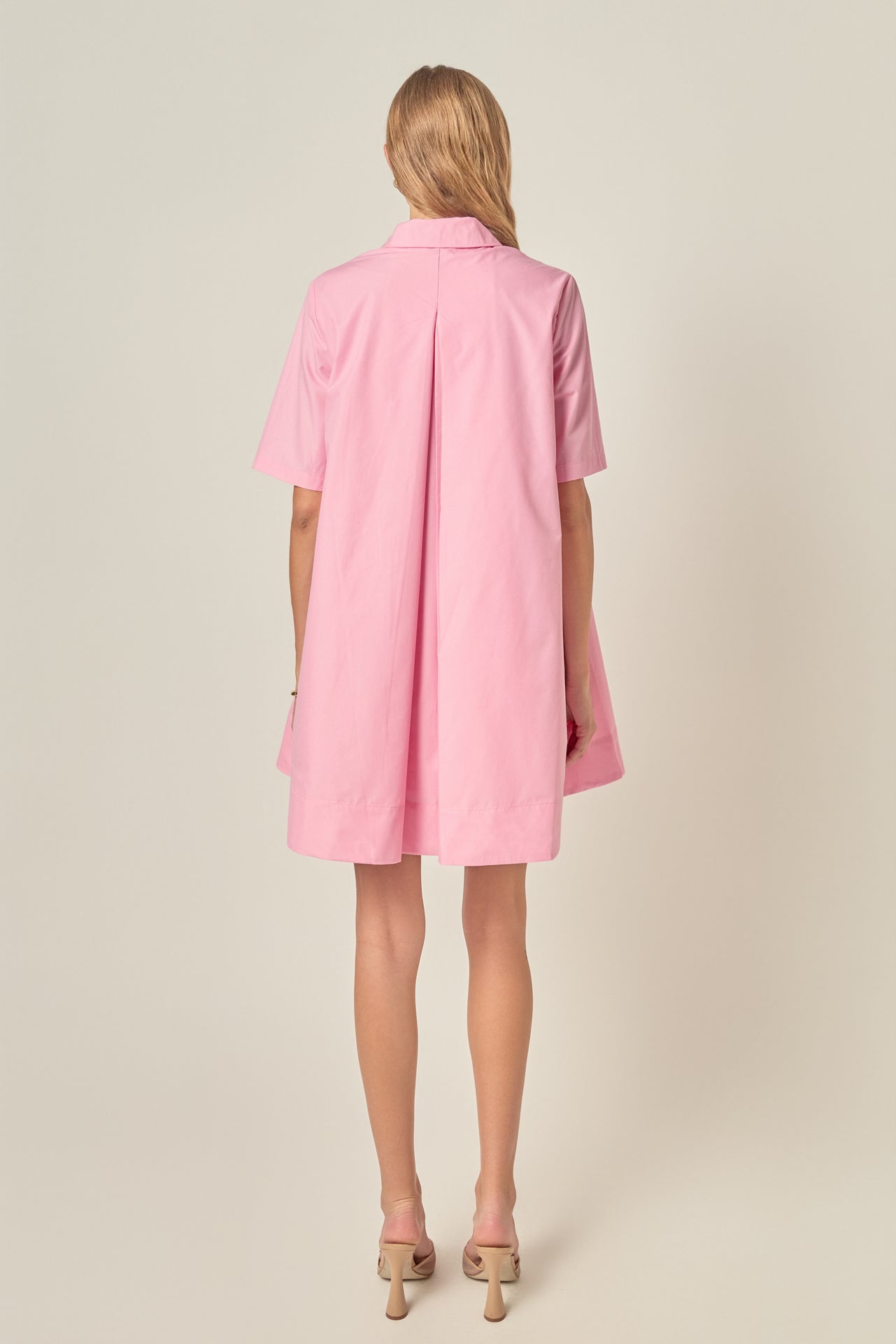 BLACK Margot A-Line Shirt Dress