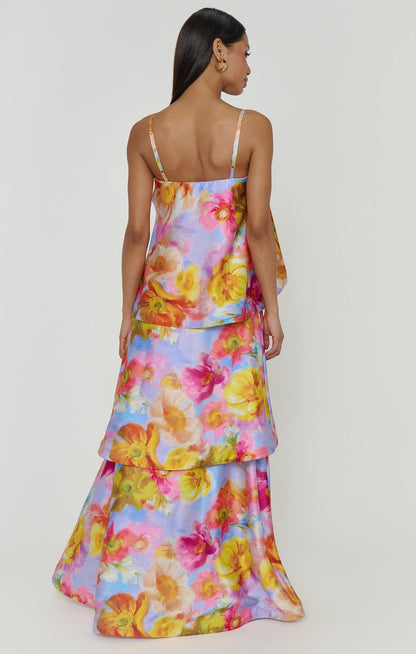 Margot Silk Charmeuse Midi Dress