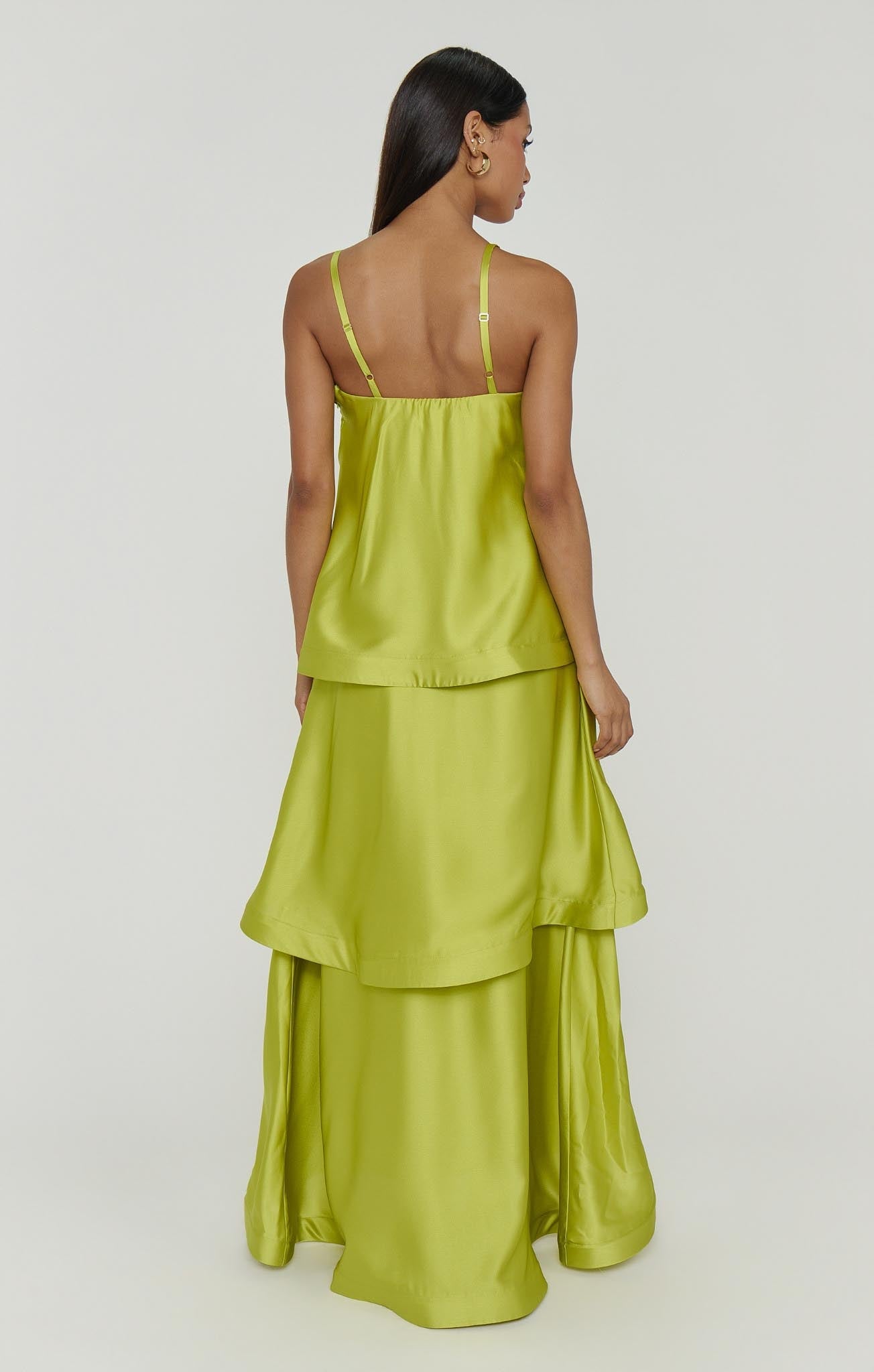 Ella Luxe Satin Maxi Dress