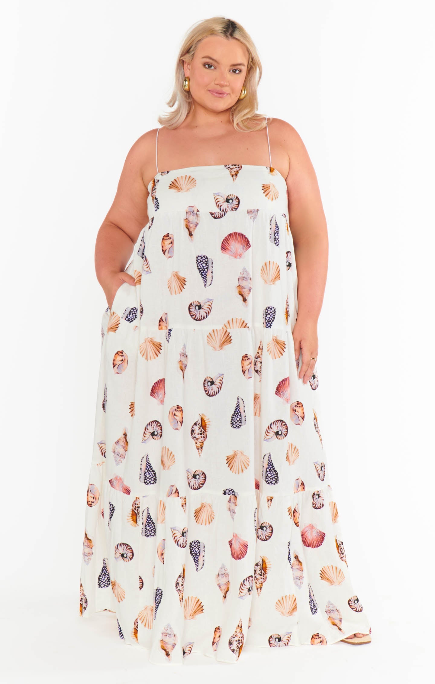 Margot Linen Maxi Dress