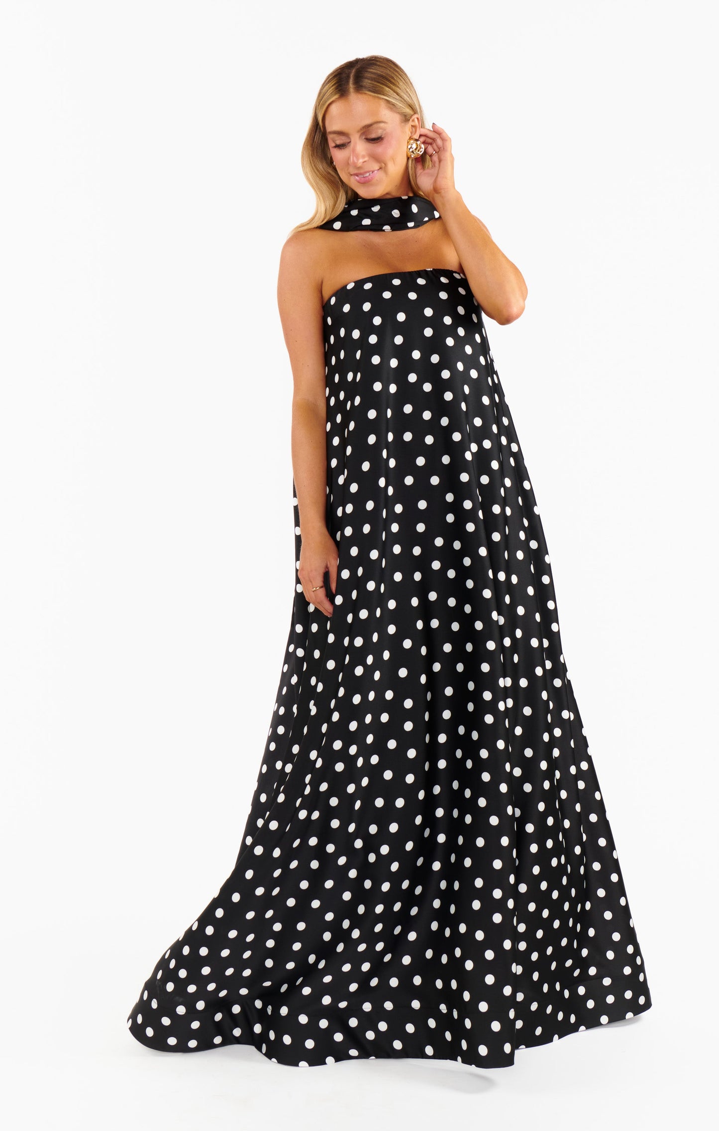 Tinsley Polka Dot Tube Dress