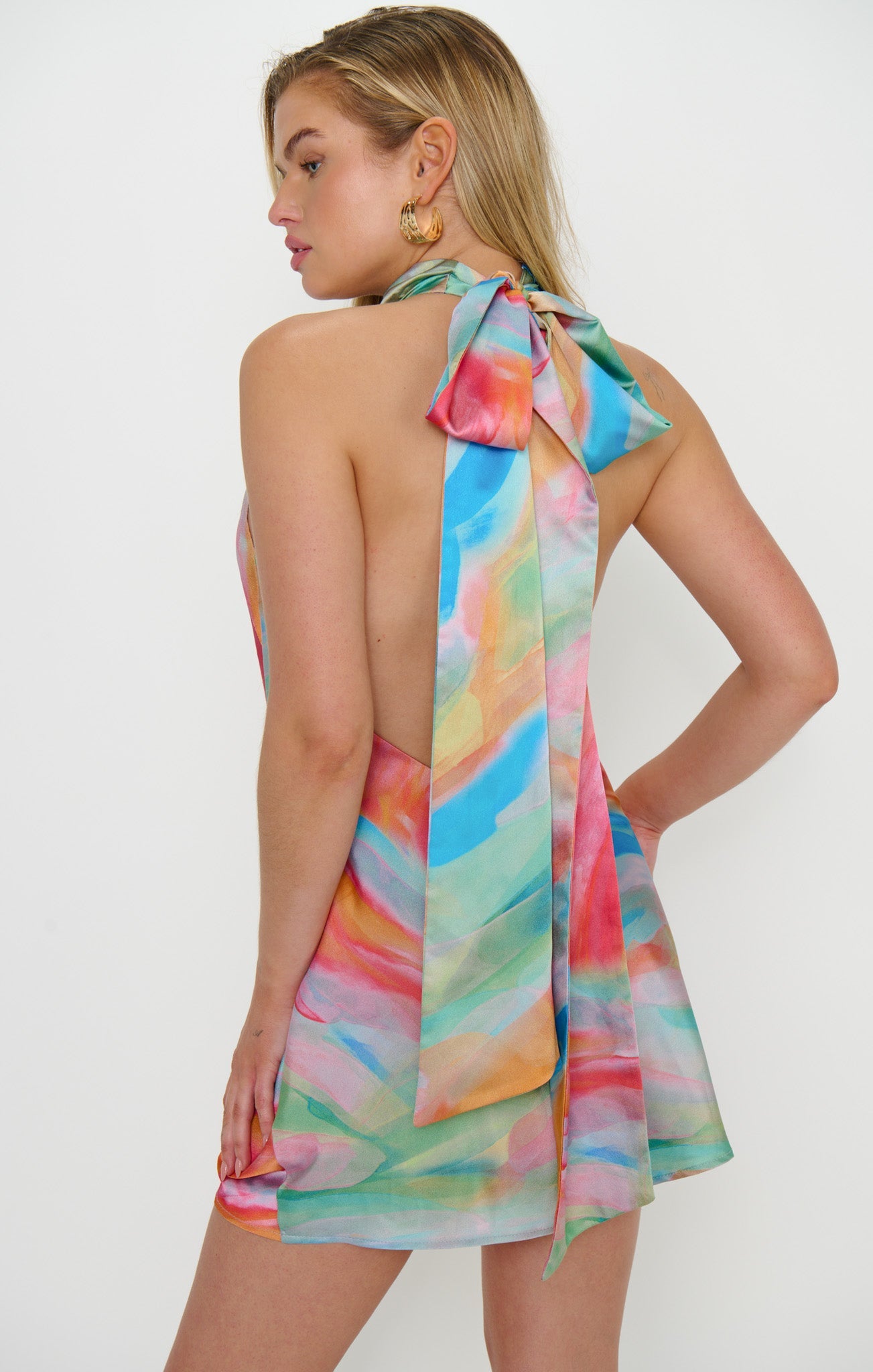 Lisa Canvas Mini Dress