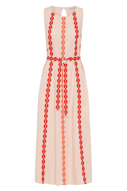 Palm Sugar Margot Silk Charmeuse Dress