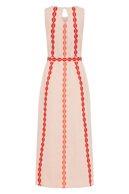 Palm Sugar Margot Silk Charmeuse Dress