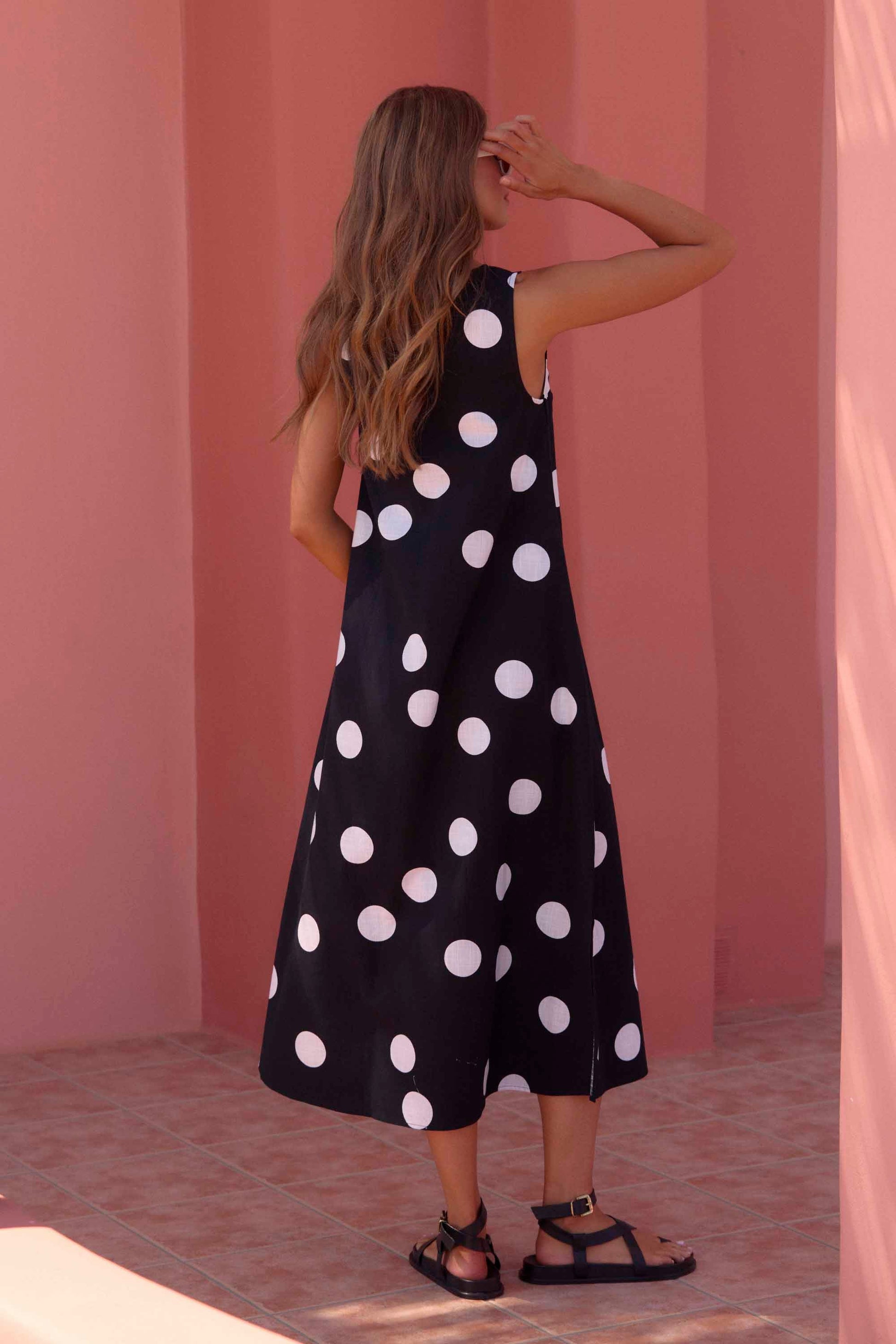 Punto Margot Silk Charmeuse Dress