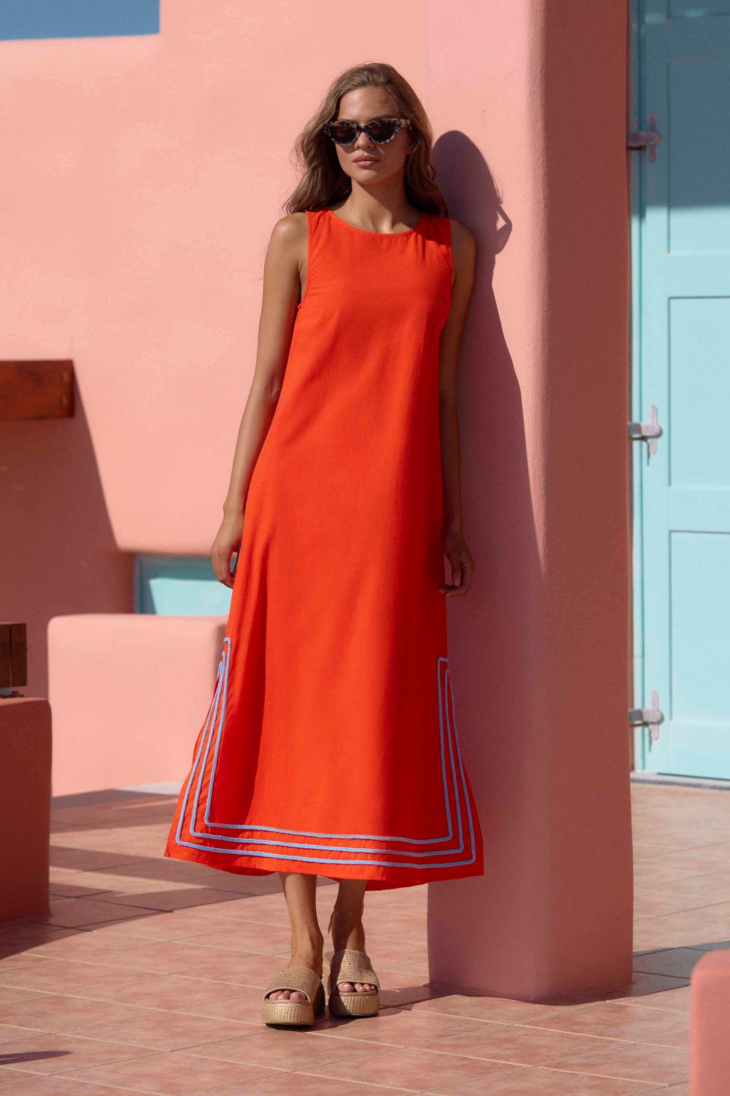 Spritz Margot Silk Charmeuse Dress