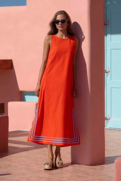 Spritz Margot Silk Charmeuse Dress